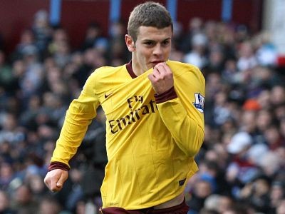Arsenal vs Borussia Dortmund Line-ups : Jack Wilshere