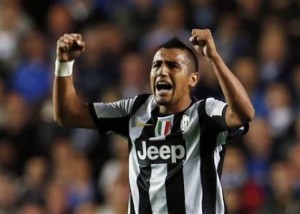 Juventus Conte Vidal Marchisio