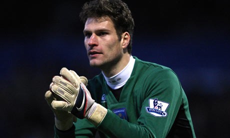 Asmir Begovic - Stoke City goalkeeper | Real Madrid monitoring Stoke City goalkeeper Asmir Begovic