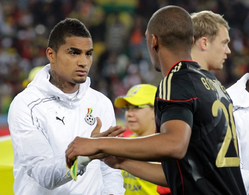 Boateng Brothers | Kevin-Prince Boateng (left) and Jerome Boateng (right) | 2014 FIFA World Cup Draw XI - 11 Things We Observed