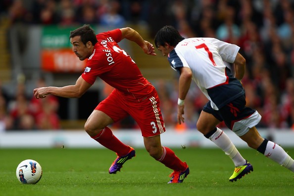 Jose Enrique - Liverpool left back |