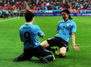 Suarez and Cavani