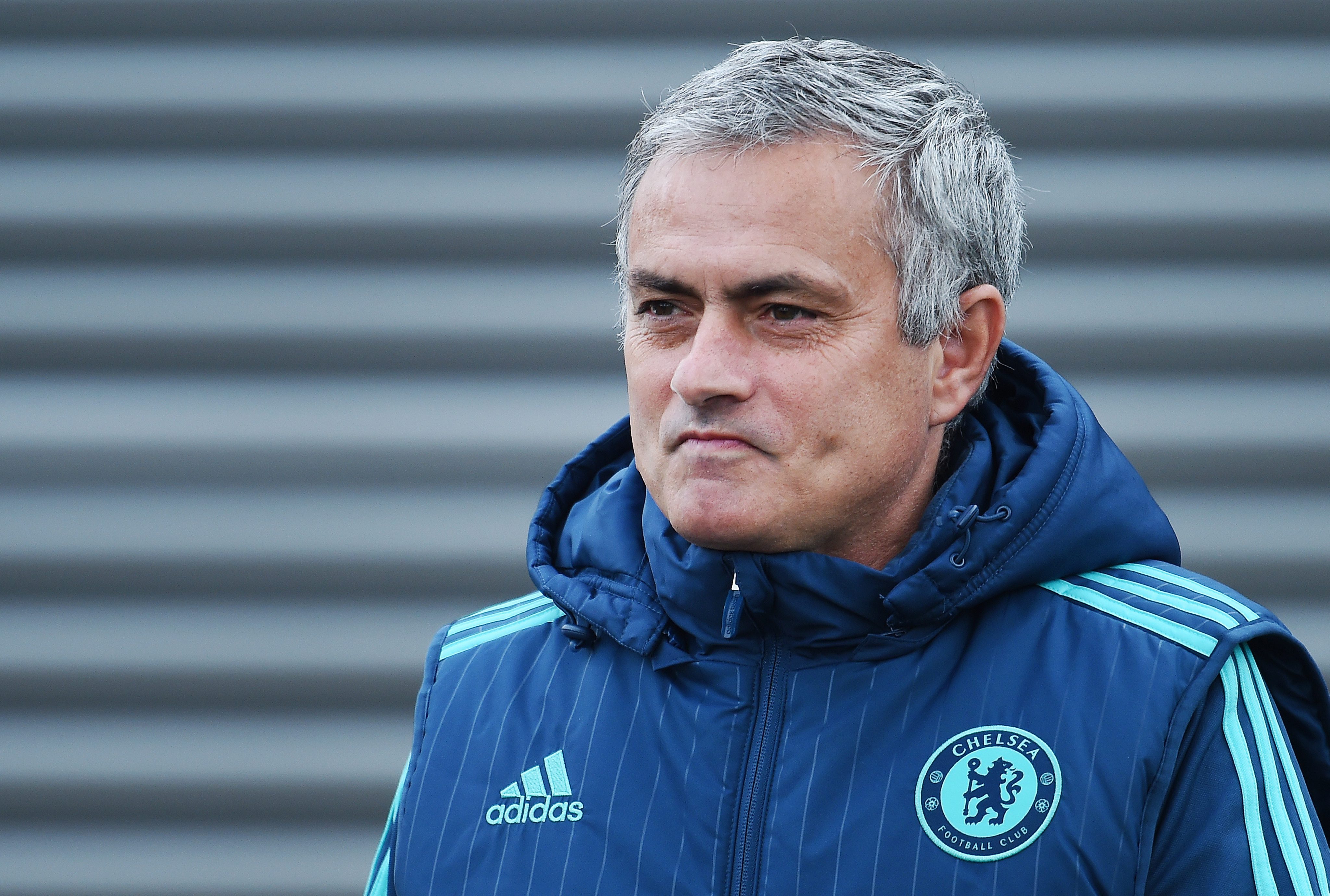 epa05072883 (FILES) A file picture dated 03 November 2015 shows Chelsea manager Jose Mourinho during a training session at Chelsea's training complex at Cobham southwest of London, Britain. Chelsea manager Mourinho has been sacked on 17 December 2015.  EPA/ANDY RAIN