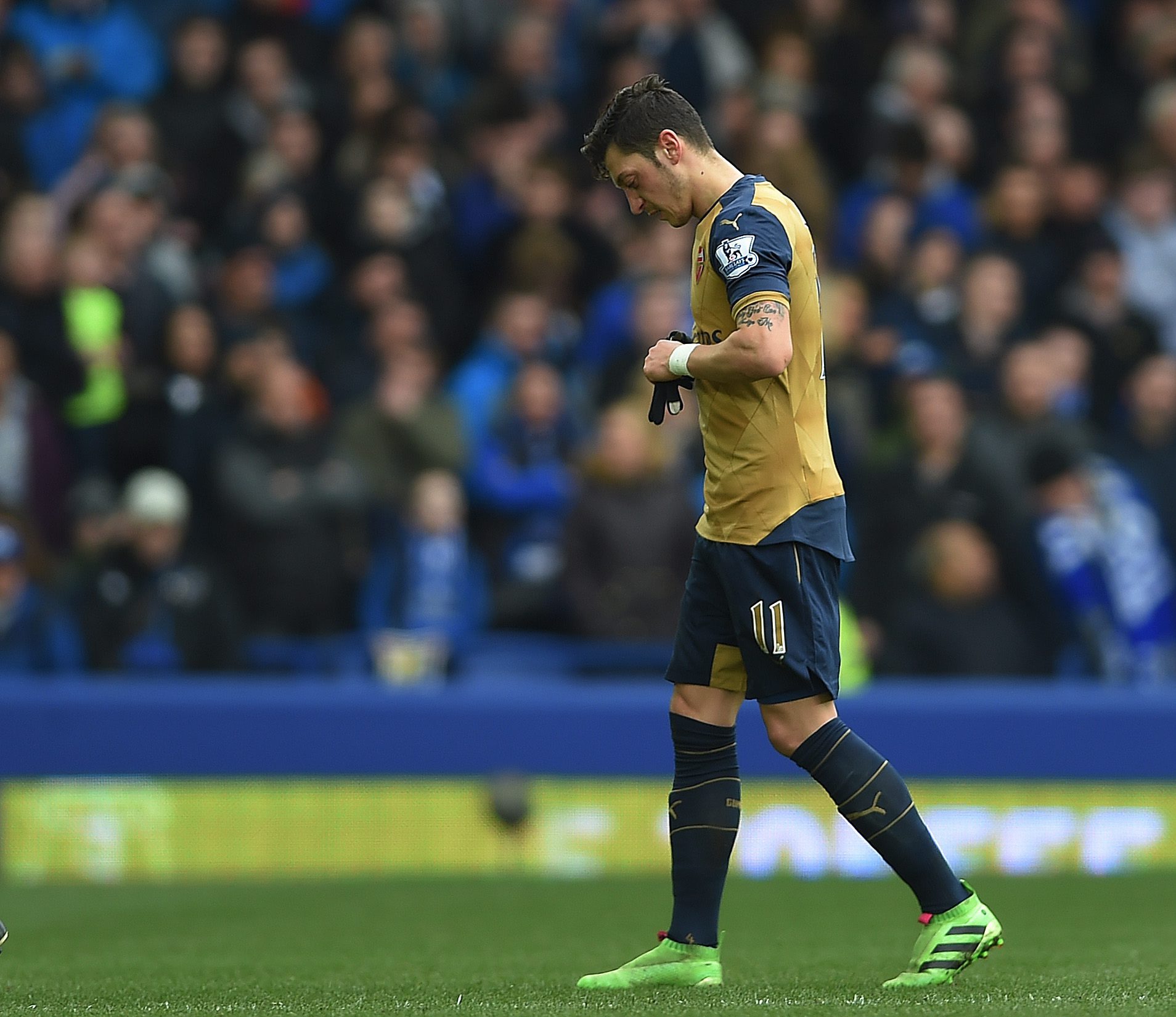 Resigned to exit the club? (Picture Courtesy - AFP/Getty Images)