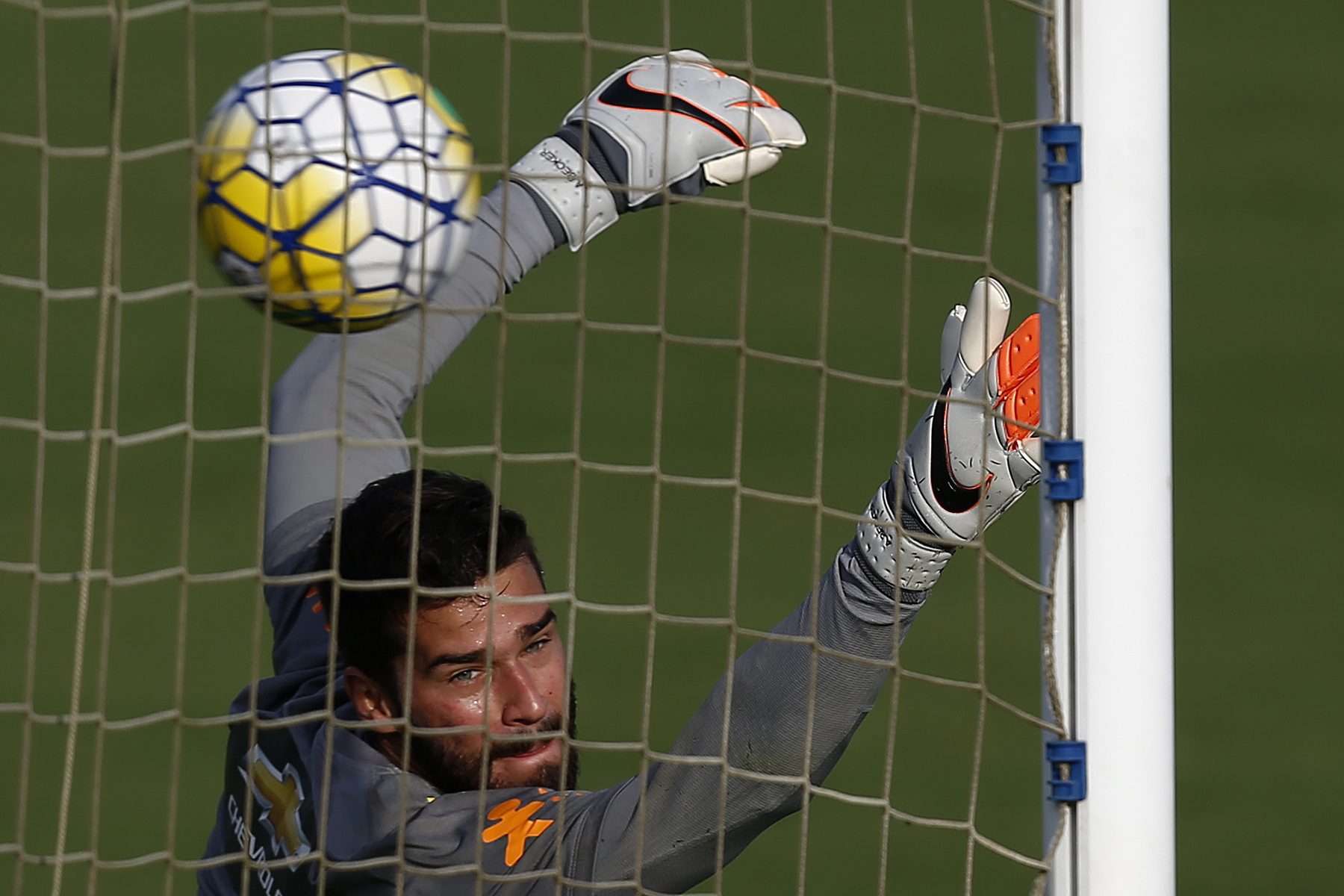 Alisson has kept 12 clean sheets in 24 appearances for Roma this season. (Photo courtesy: AFP/Getty)