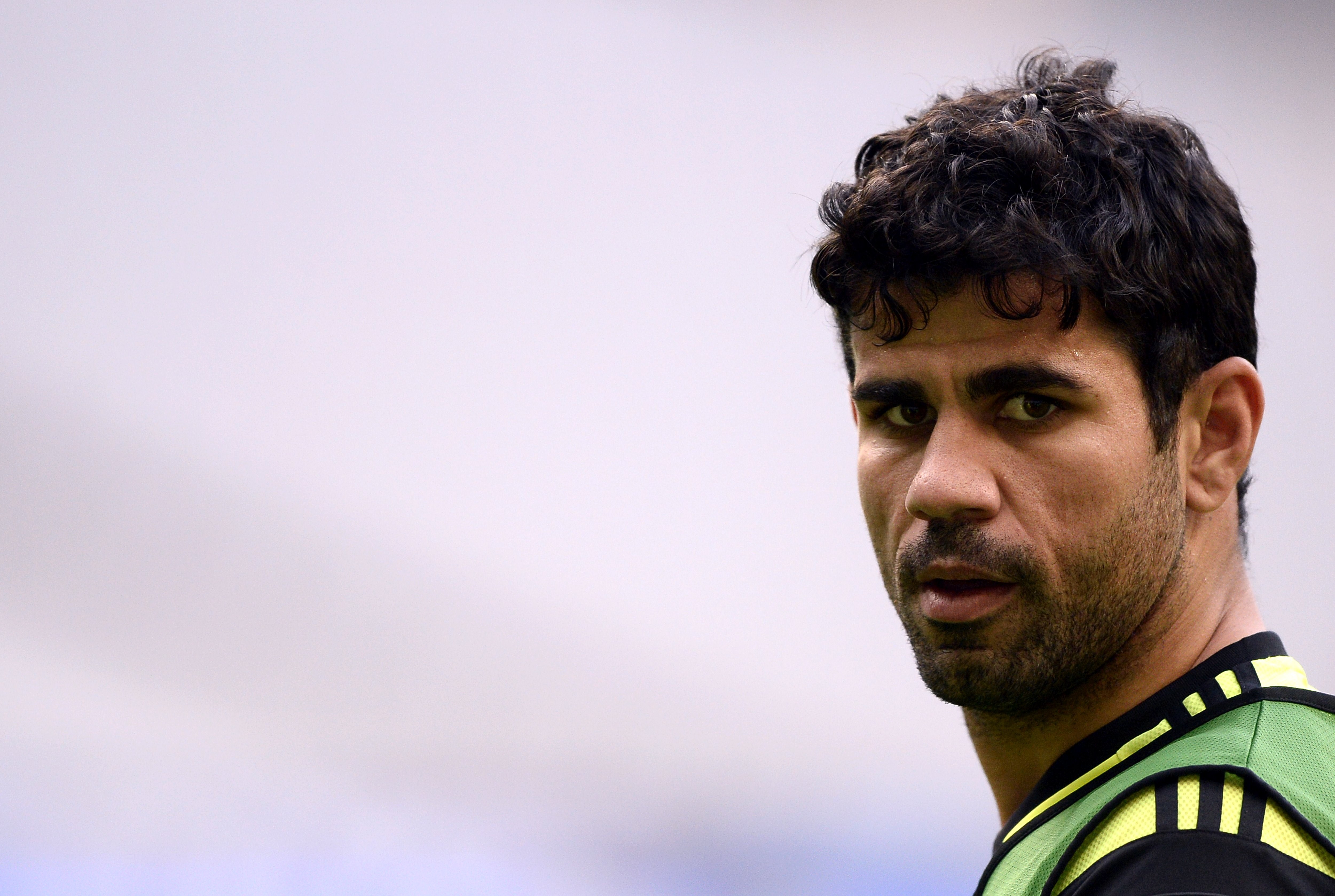 Spain's forward Diego Costa takes part in a training session on September 3, 2014, on the eve of the friendly football France vs Spain at the Stade-de-France in Saint-Denis outside Paris. AFP PHOTO / FRANCK FIFE (Photo credit should read FRANCK FIFE/AFP/Getty Images)