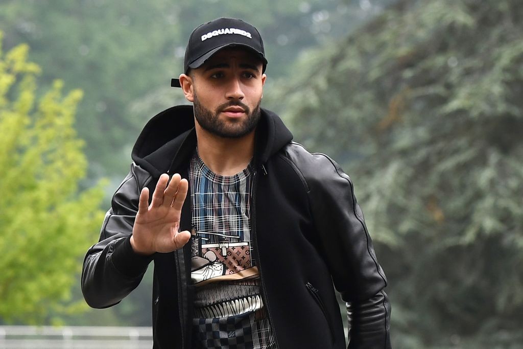 French national football team's forward Nabil Fekir arrives at the team's training camp ahead of the 2018 World Cup, on May 23, 2018 at France's training centre in Clairefontaine-en-Yvelines, outside Paris. (Photo by FRANCK FIFE / AFP) (Photo credit should read FRANCK FIFE/AFP/Getty Images)