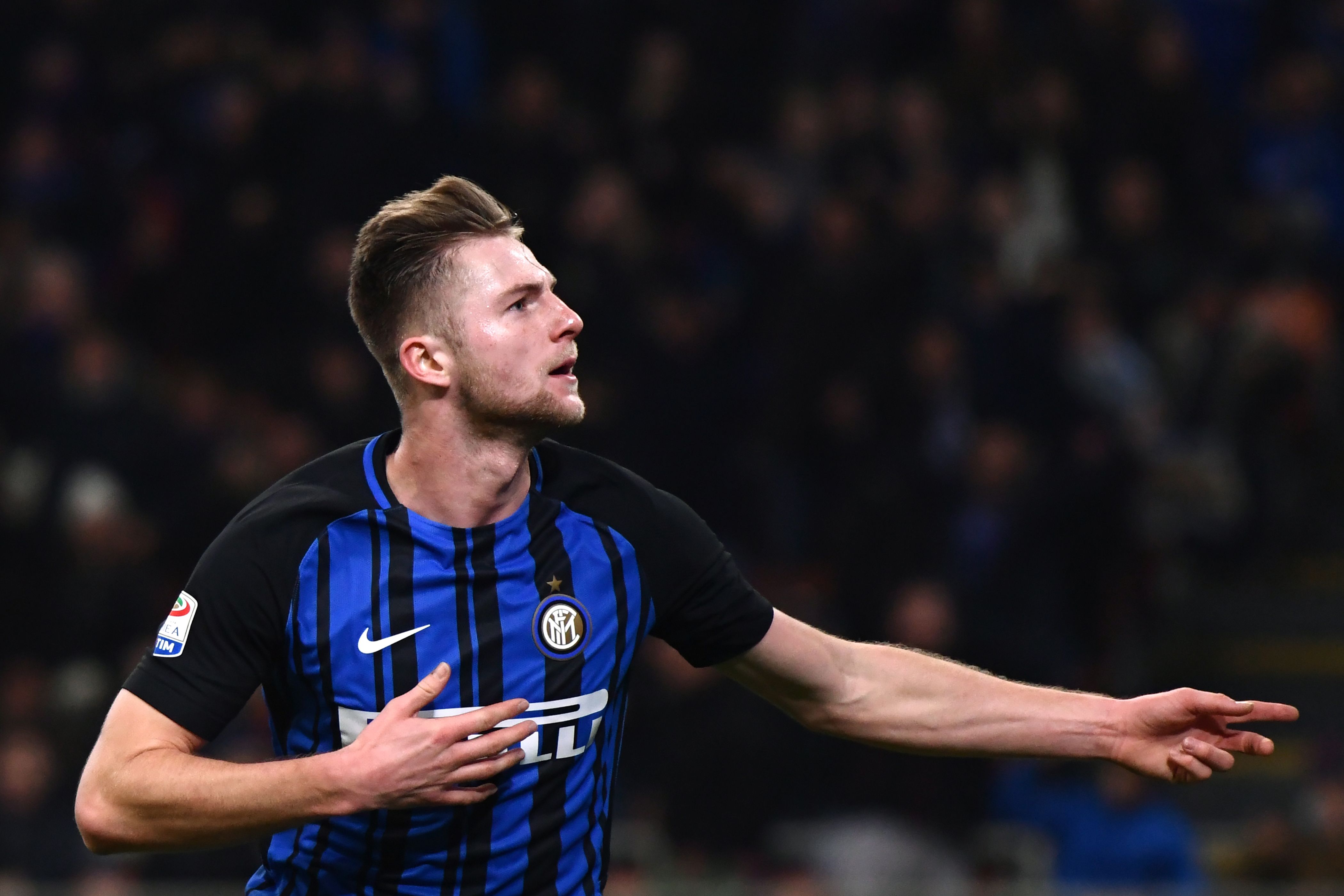 Skriniar wanted by Mourinho (Photo by MARCO BERTORELLO/AFP/Getty Images)