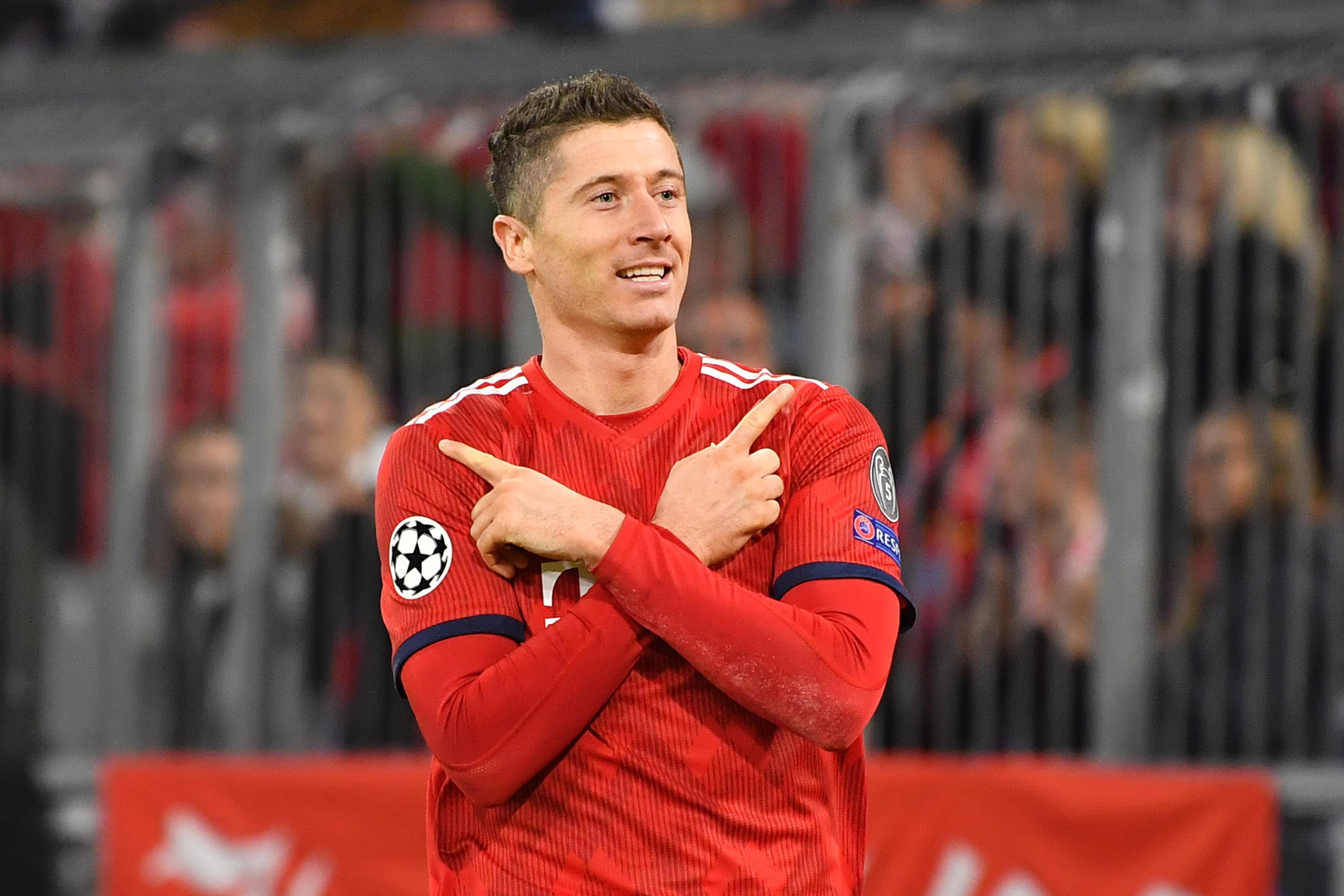 The in-form Robert Lewandowski has an impressive scoring record against his former club.  (Photo by Sebastian Widmann/Bongarts/Getty Images)