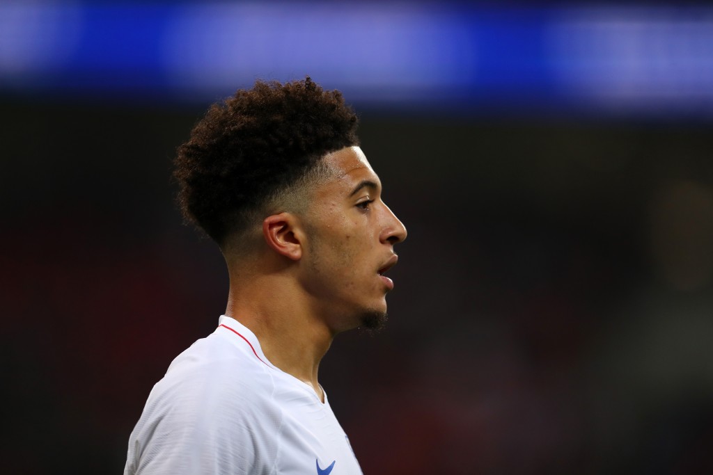 Jadon Sancho open to Chelsea move amid swap talks.