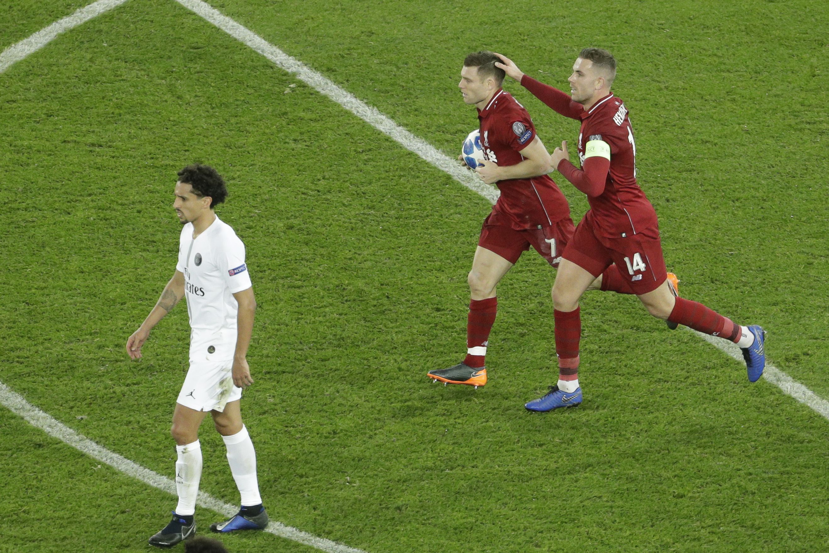 A consolation goal, but the captain and his deputy were horrendous on Wednesday. (Photo by Geoffroy van der Hasselt/AFP/Getty Images)