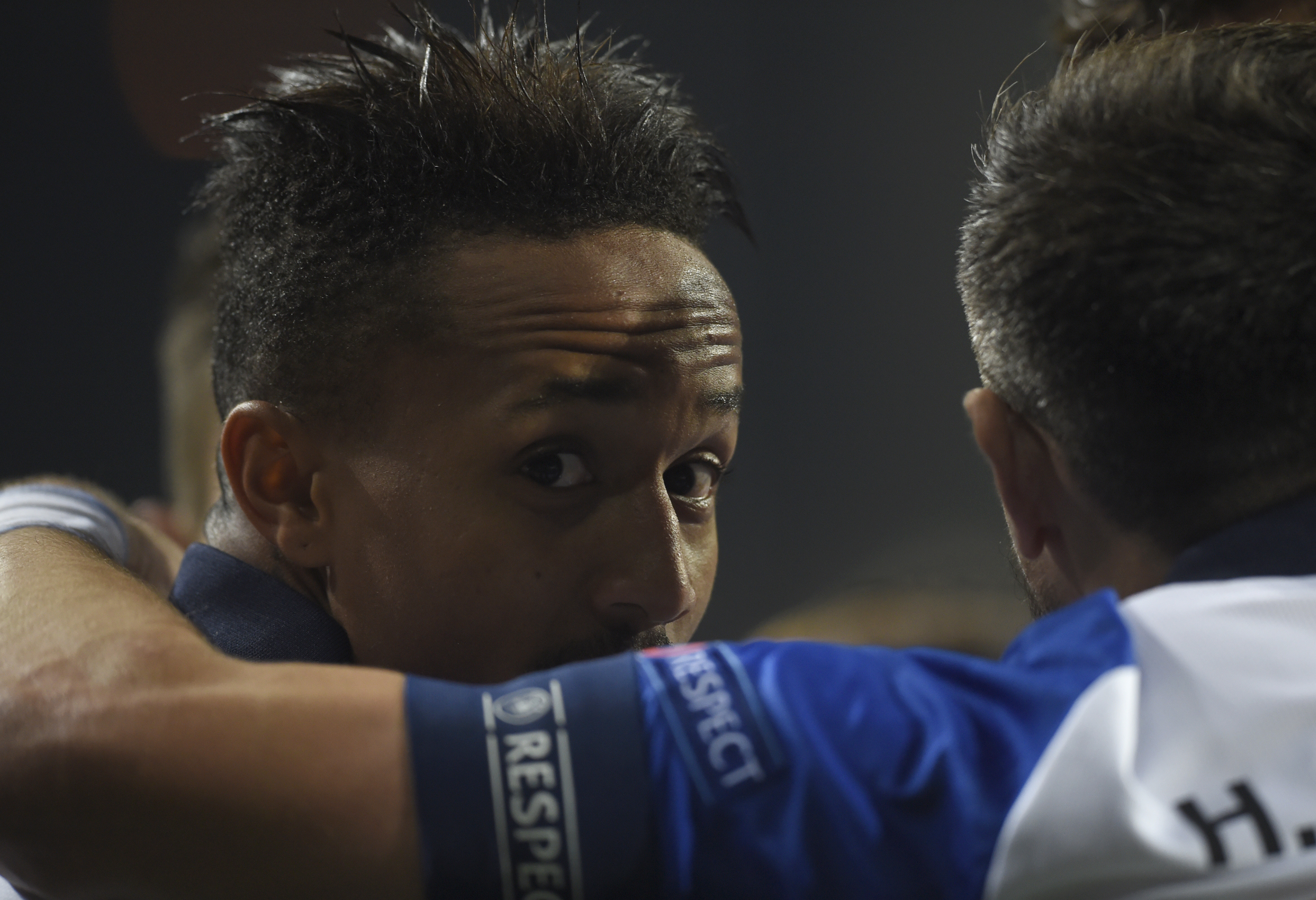Porto's Brazilian defender Eder Militao celebrates after scoring a goal during the UEFA Champions League group D football match between Porto and Schalke 04 at the Dragao stadium in Porto on November 28, 2018. (Photo by MIGUEL RIOPA / AFP)        (Photo credit should read MIGUEL RIOPA/AFP/Getty Images)