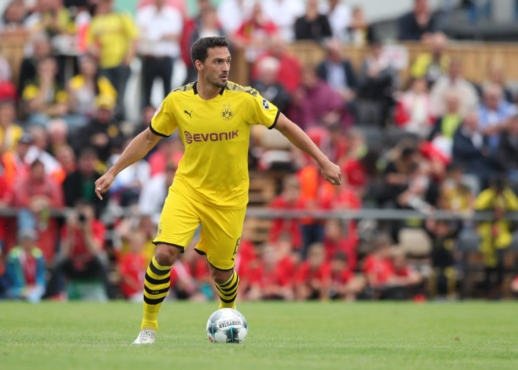 Mats Hummels has returned to Borussia Dortmund after a successful stint at Bayern Munich. (Photo by Christian Kaspar-Bartke/Bongarts/Getty Images)