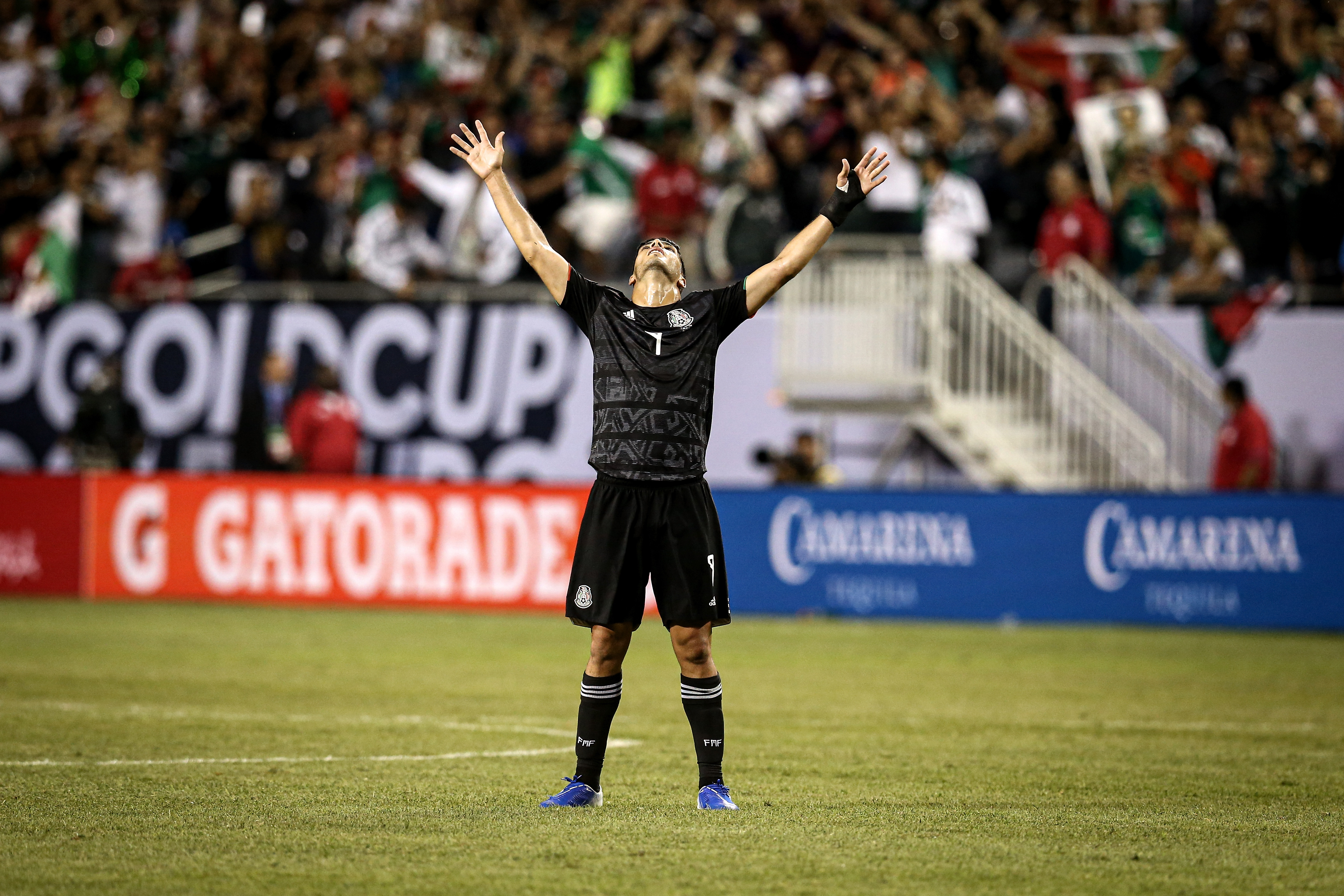The Mexican hit-man. (Photo by Dylan Buell/Getty Images)