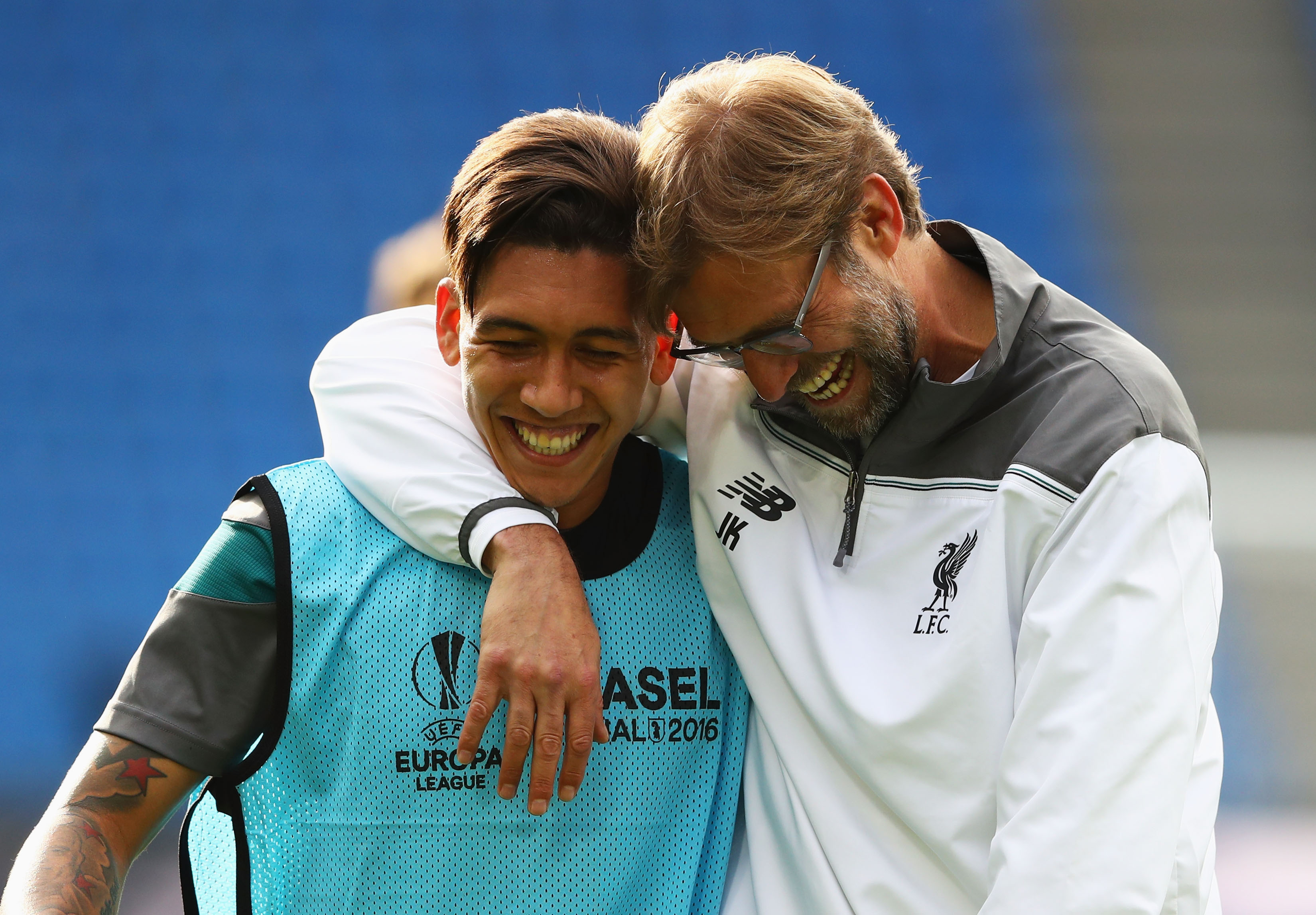 Jurgen Klopp transformed Firmino at Liverpool. (Photo by Michael Steele/Getty Images)
