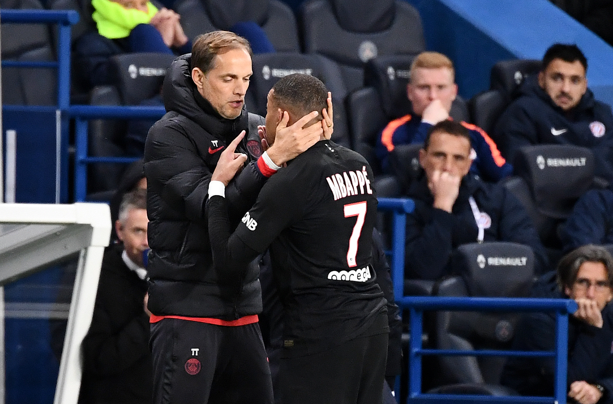 Mbappe has had a run-in with PSG boss Thomas Tuchel. (Photo by Franc Fife/AFP via Getty Images)