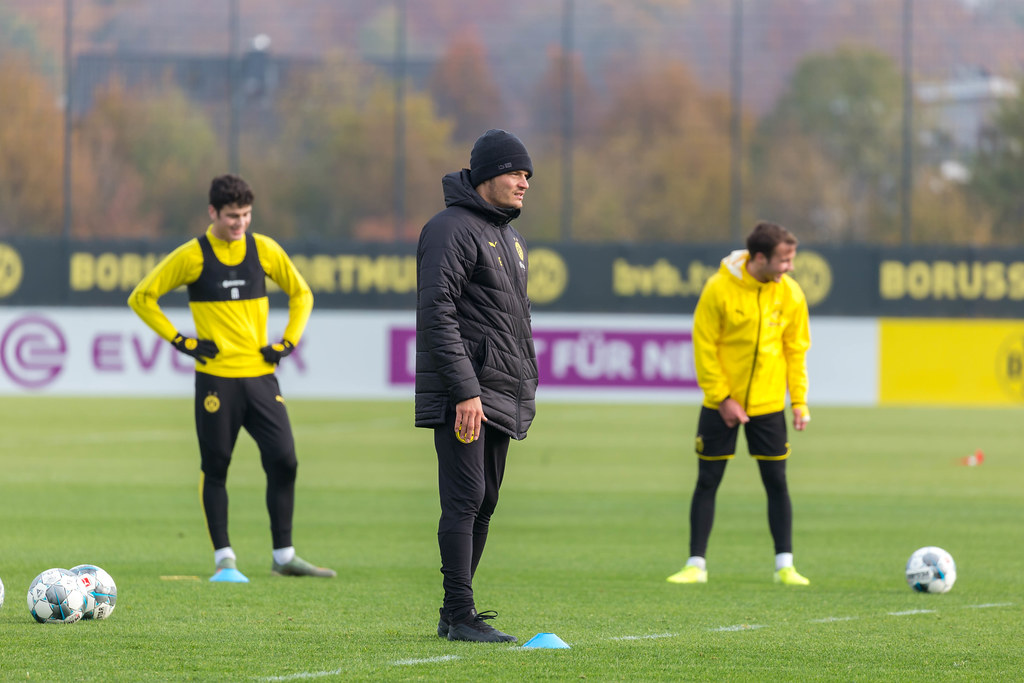 Borussia Dortmund's new coach Edin Terzic. (Photo by Marco Verch)